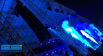 Защитная Болтовая плита ESI 12x12 дюймов, башня, ферма (запатентованная), алюминиевая ферма trust для наружного события