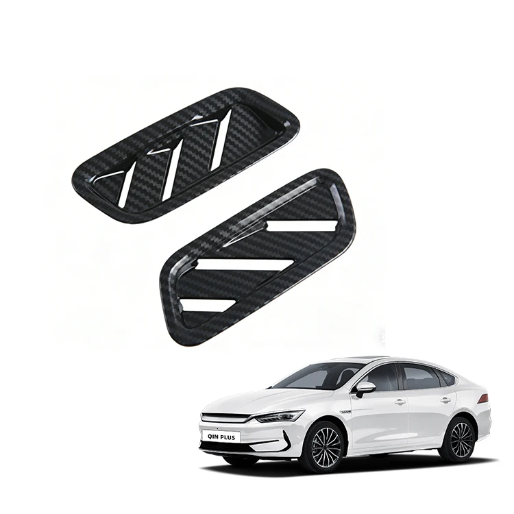 Аксессуары для EV-автомобилей Maremlyn для BYD Qin Plus: декоративная защитная накладка на переднюю верхнюю воздушную решётку из АБС-пластика для интерьера