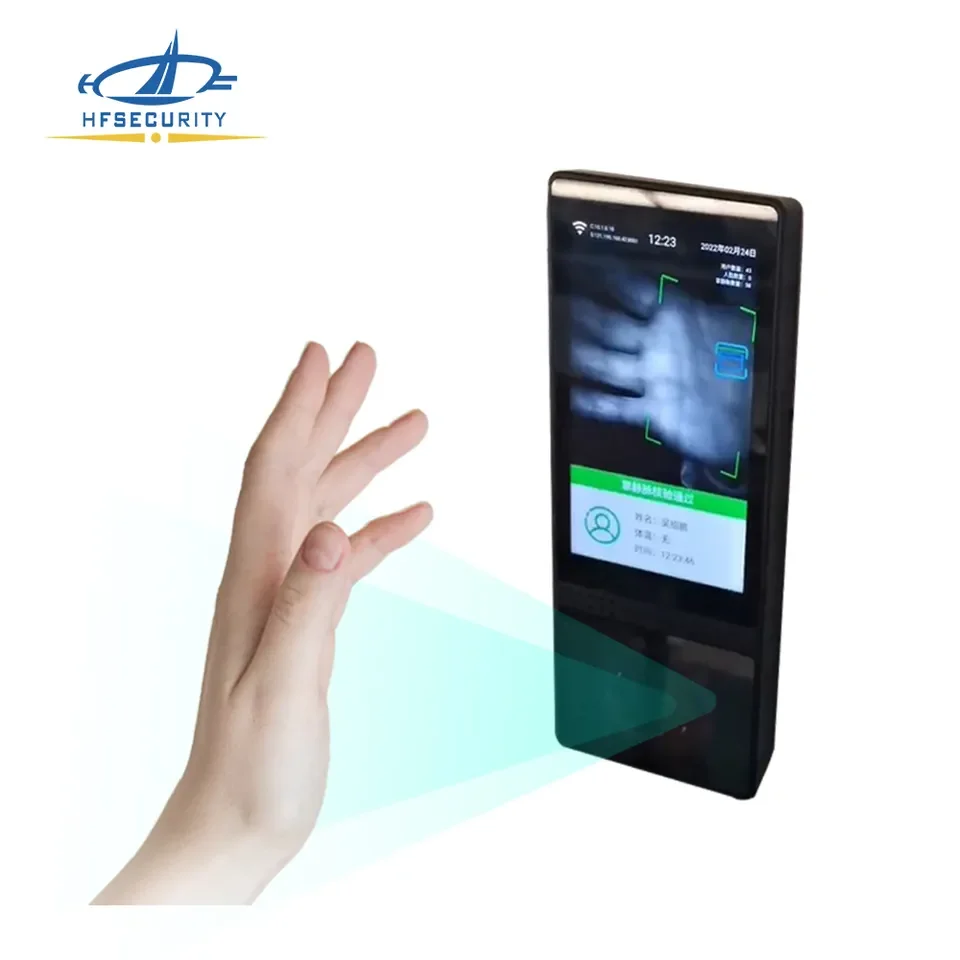 HFSecurity VP05 Biometric Palm Vein Scanner Turnstile Dynamic Face Palm Recognition for Locks with SDK