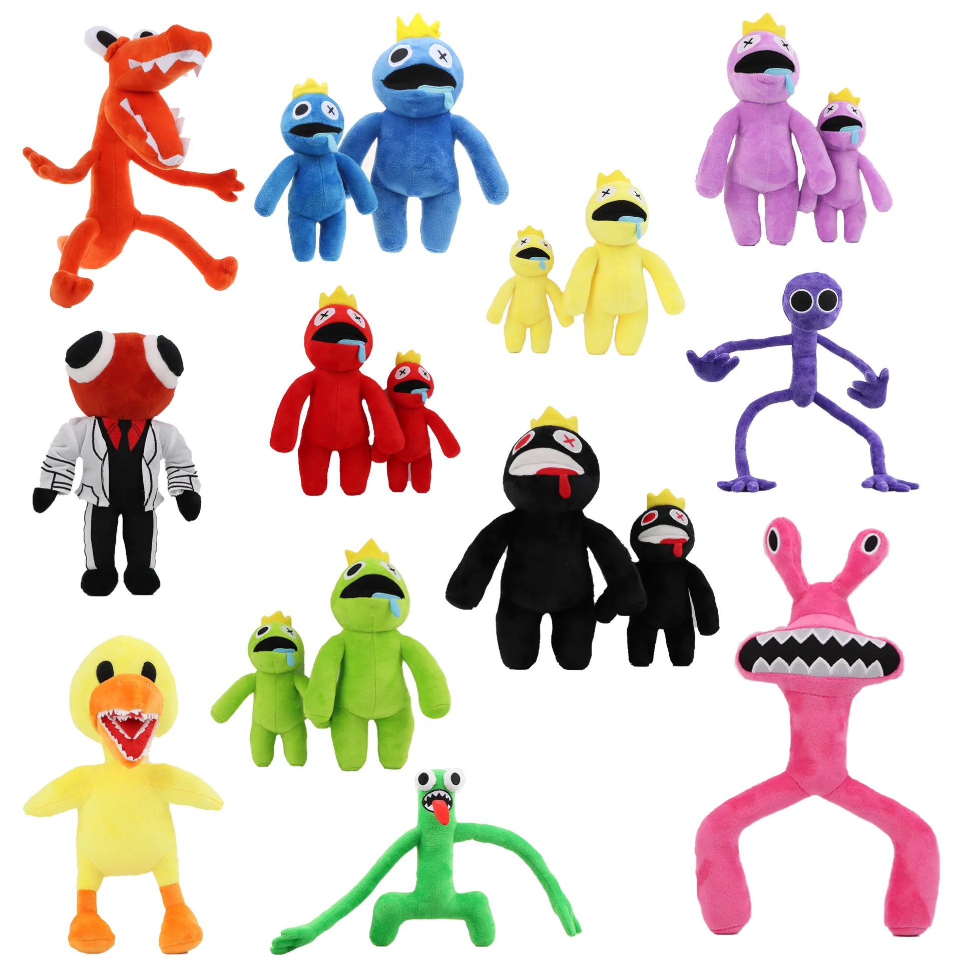 2022 New 20cm Roblox Rainbow Friends Plush Toy Cartoon Game