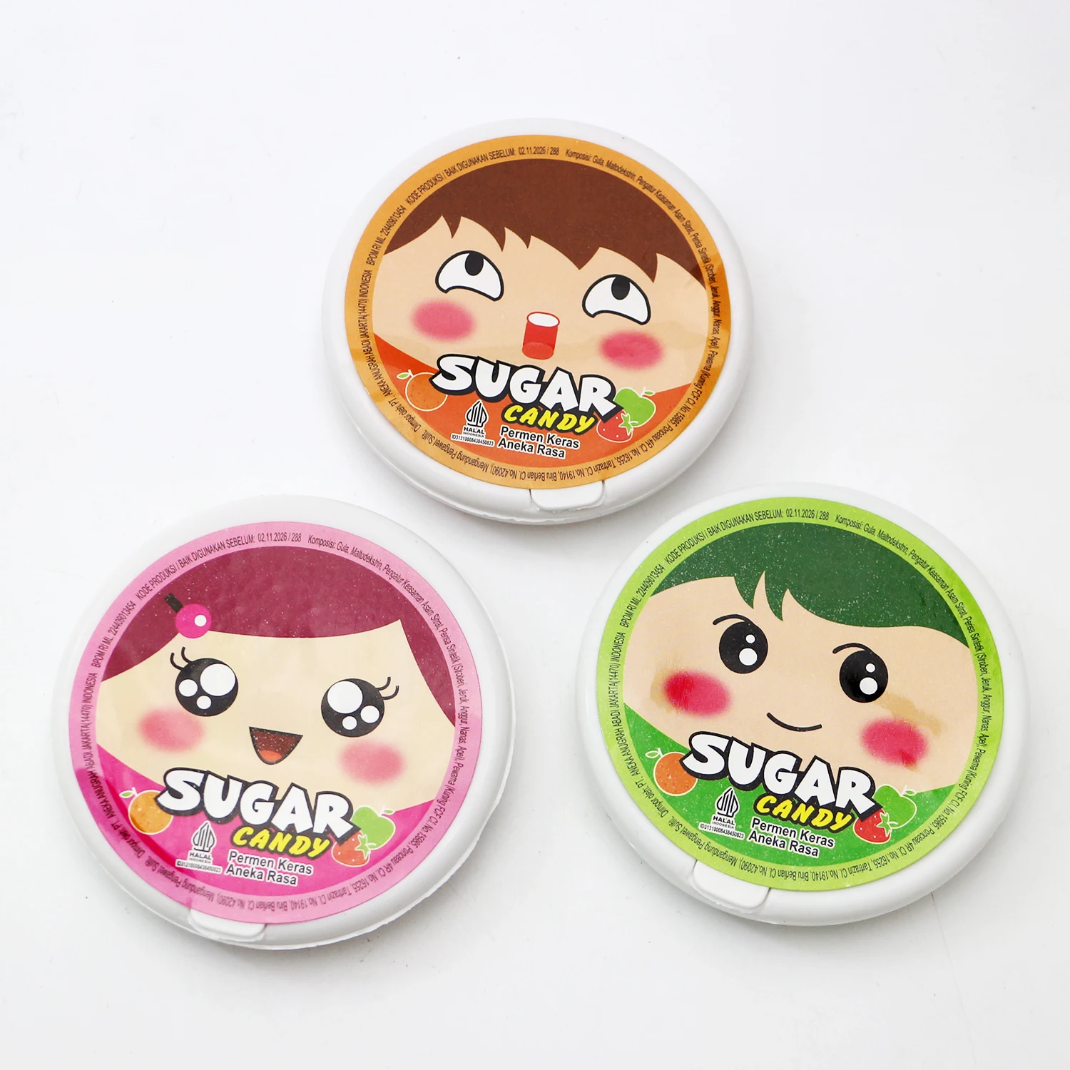 circular box candy