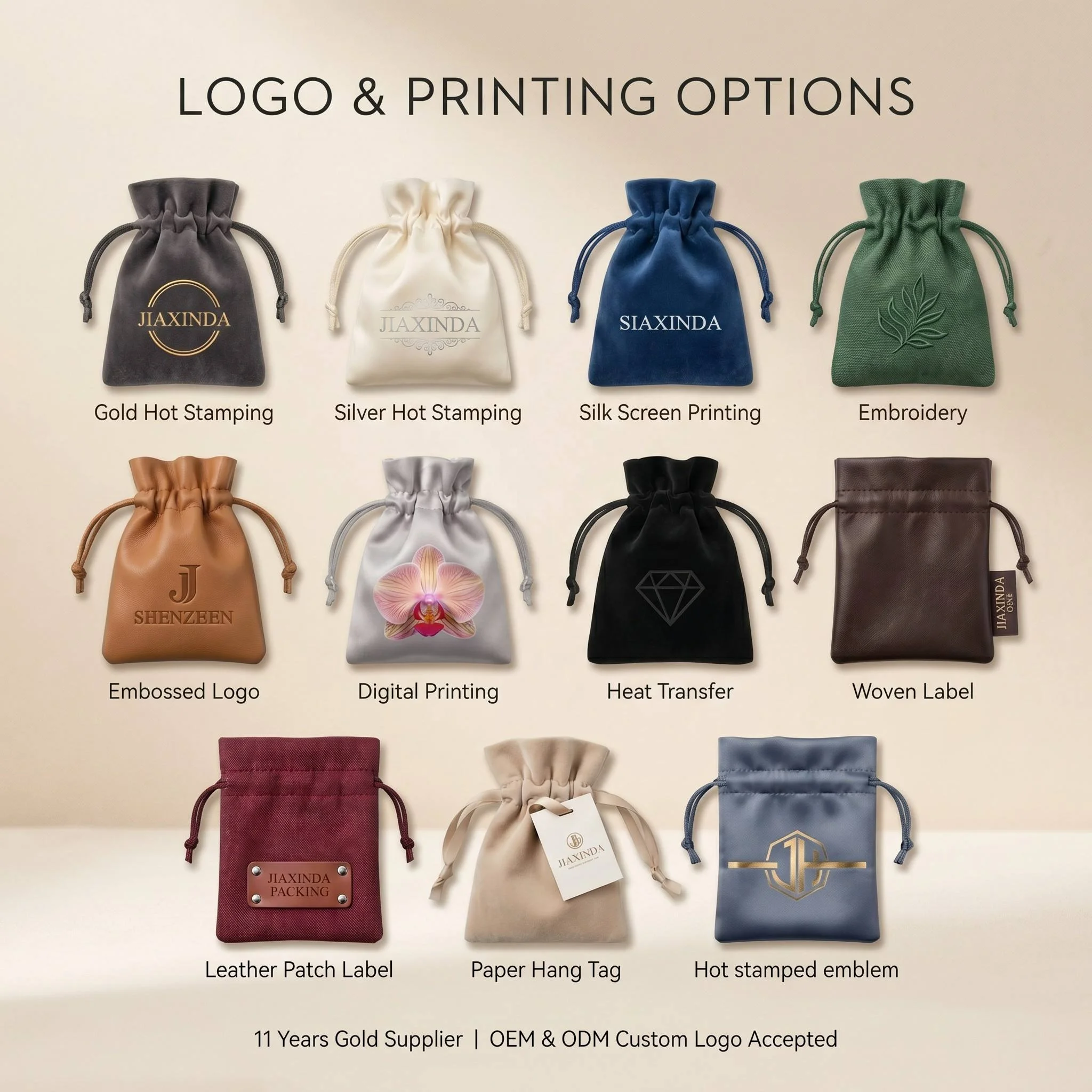 Natural Cotton Canvas Flap Packaging Pouch for Book Clothing Pillow Custom Fabric Label Canvas Envelope Gift Bag with logo detail