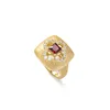 Anillo de corindón rojo rg230628008