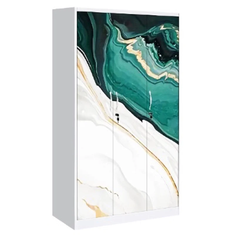 Modern Steel Almirah Wardrobe with Customized Closet Design