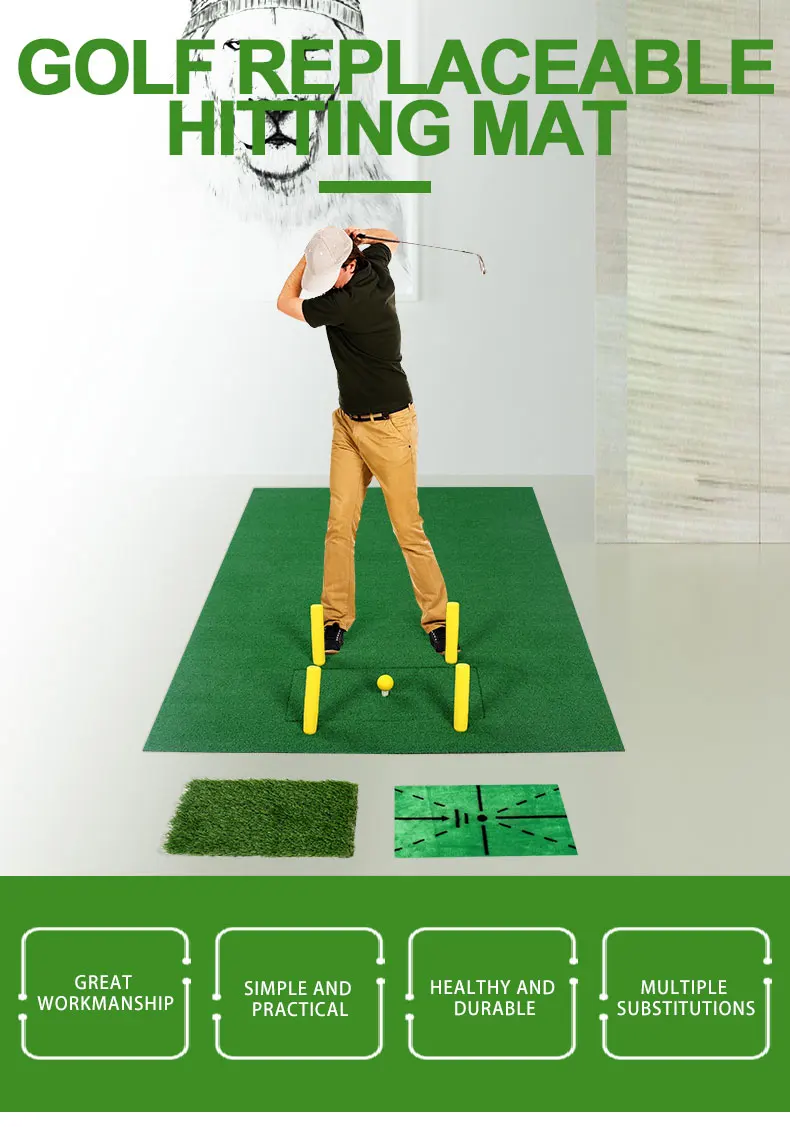 New Design Golf Hitting Mat,Golf Mats Practice Outdoor,Golf Turf