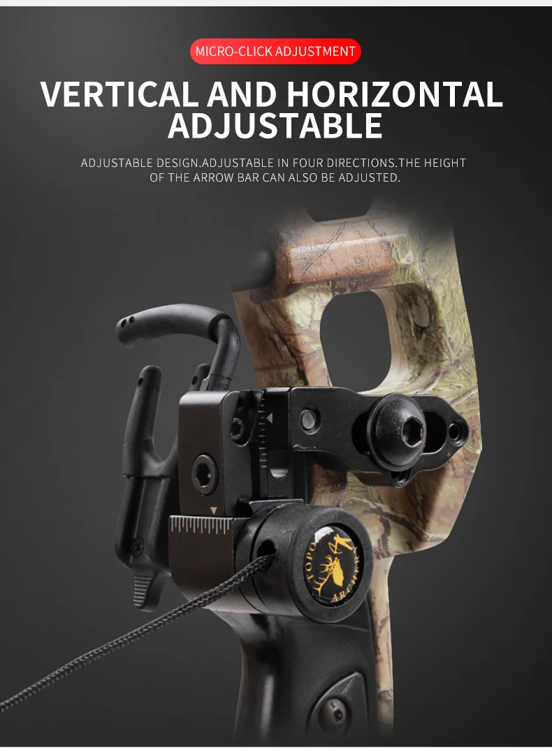 Quickly Drop Down Tp814 Alloy Aluminum Compound Bow Arrow Rest For