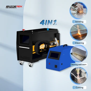 Laser Welding Machine air Cooling 4 in 1 Multi-function 1500W 2000W for Metal Laser Welder Cleaner Cutter