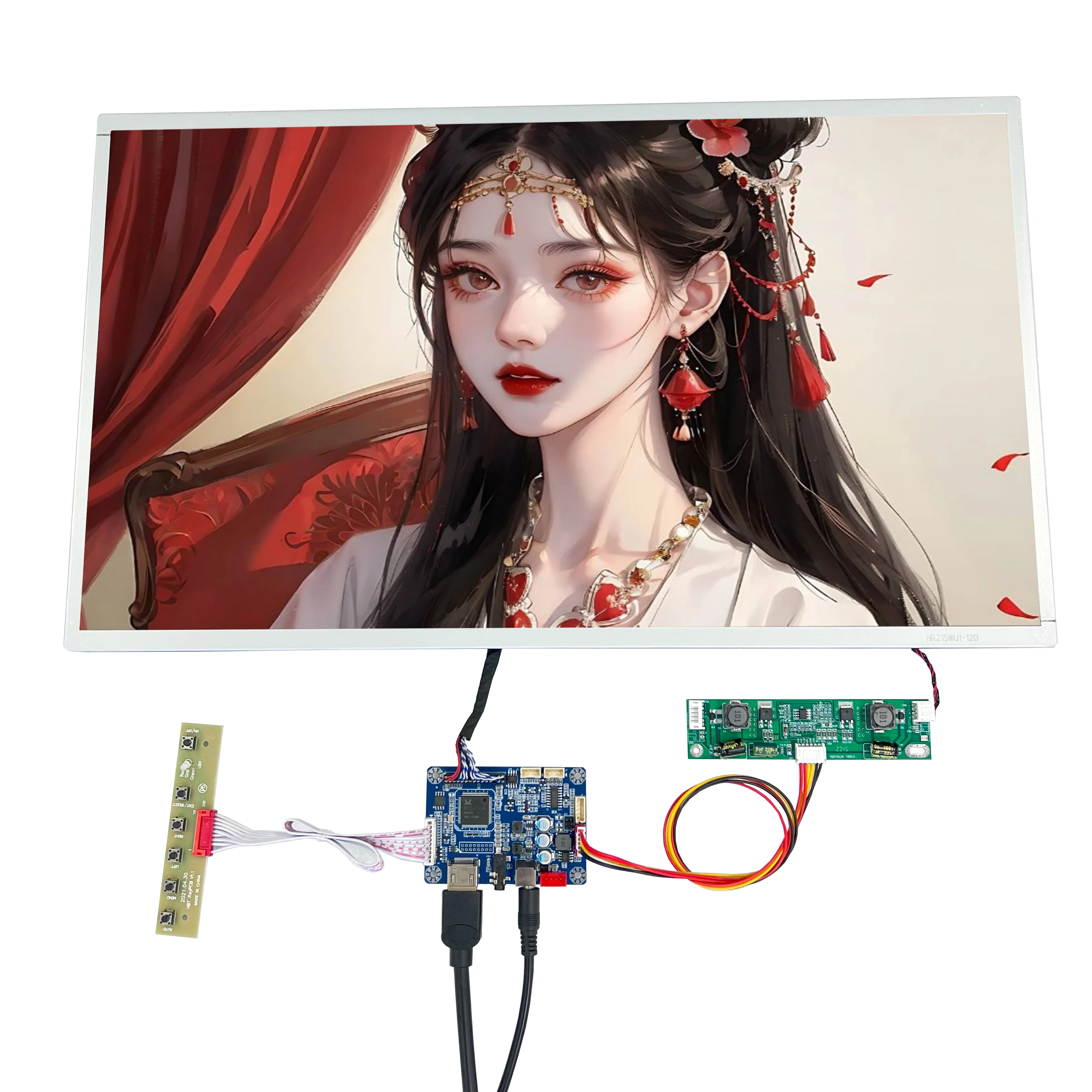 Hohe Helligkeit DV215FHM-NN0 Industrielle Medizinische Bildgebung LCD Panel 21,5 Zoll 1080P Auflösung mit TFT Typ und LVDS Schnittstelle