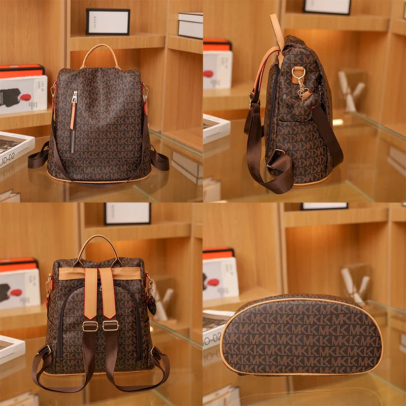 Luxury Women Designer Letter Printing Backpacks - Secure 