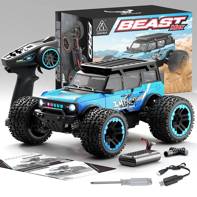 ZLL SG201 Pro Max 55km/h High Speed RC Car - Electric Off-Road