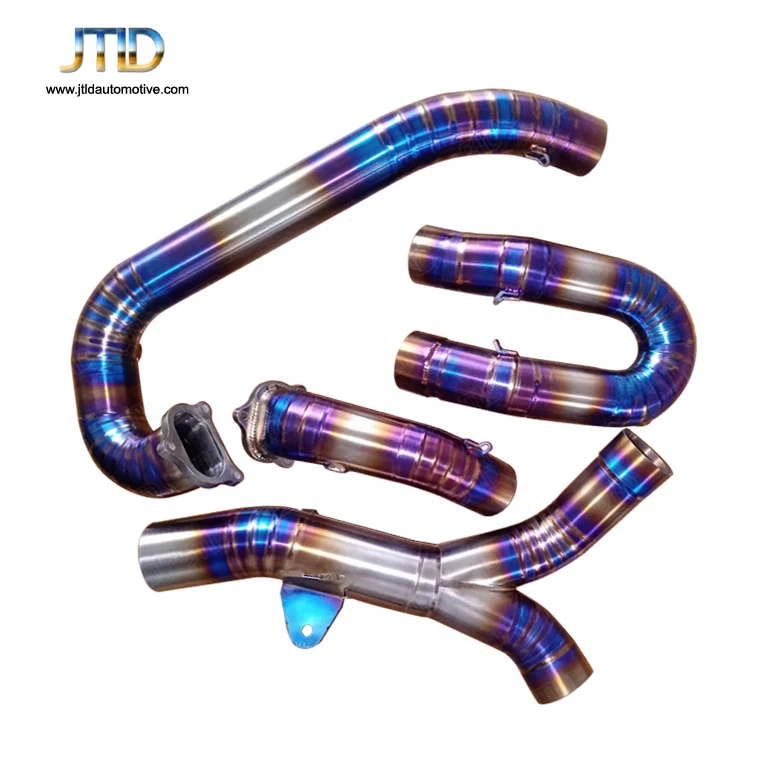 Популярная гоночная титановая выхлопная труба JTLD для сборки Ducati