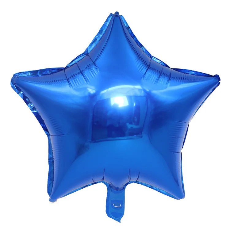 10pcs Five-Pointed Star Shaped Glow In The Dark Balloons