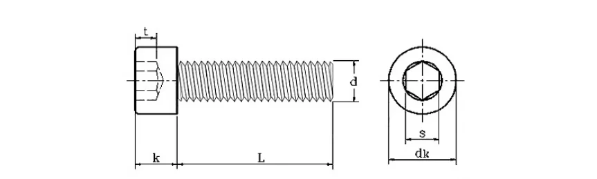 product high quality poles stainless steelhigh strength 304 stainless steel hexagon socket screws-59