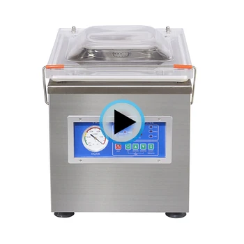 DZ260B Automatic household Single Chamber vacuum packing machine for food packing industrial commercial
