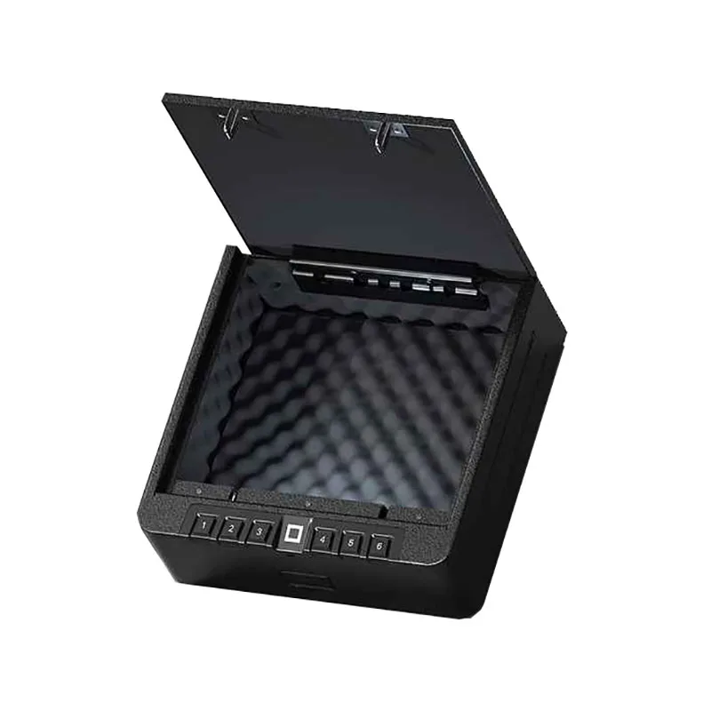 Coffre-fort Pour Arme De Poing - Biométrique Avec 3 Modes De Deverrouillage Garantie 2 Ans Coffre-fort Pour Arme De Poing - Biométrique Avec 3 Modes De Deverrouillage Garantie 2 Ans