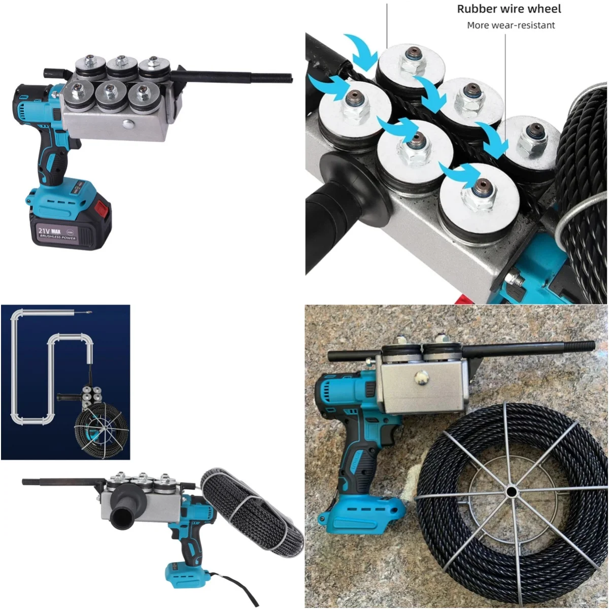Electric Pipe Threading Machine - Fully Automatic & Efficient