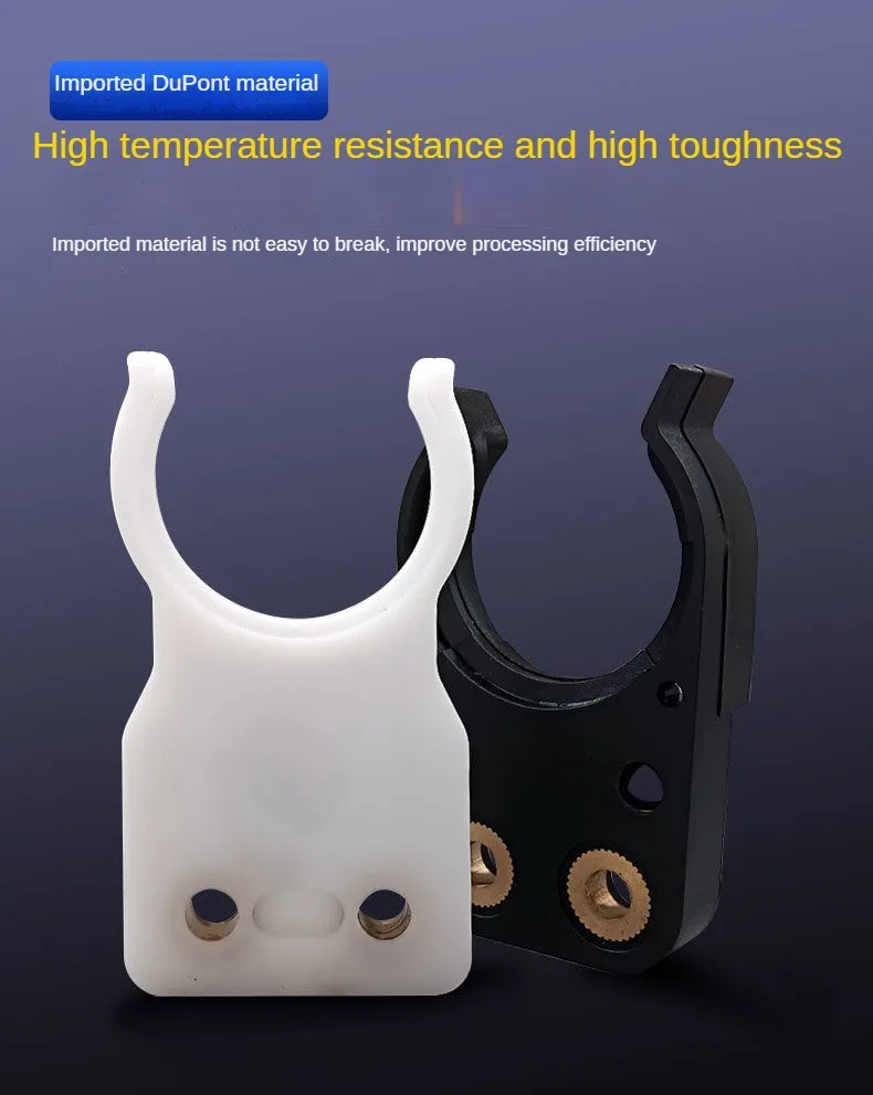TEBAK Change Knife Holder Automatic Tool Change Holder BT30 BT40 Iso20/25 Iso30 CNC Knife Tool Clips Fork for Toolholder Fixture