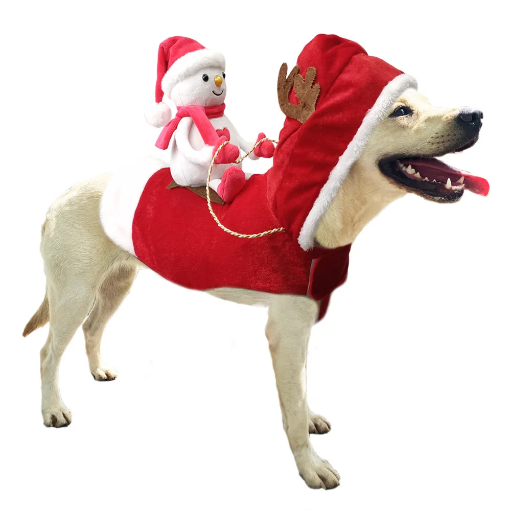 Dog Christmas Clothes,Dog Costume For Small Medium Large Dogs, Santa Claus  Riding On Dog Costumes,Funny Dog Outfit For Extra Large Dogs,Dog Costumes  Large Breed For Dogs Girl Boy | Dog Costume,dog Christmas