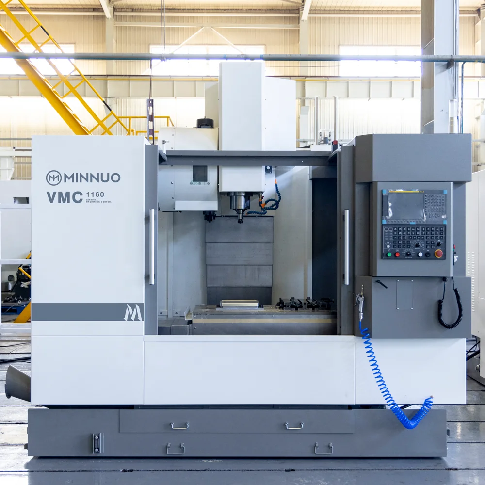 New Vertical CNC Milling Machine with Heavy Duty Capacity Single Spindles and Reliable Motor Engine Gear Bearing