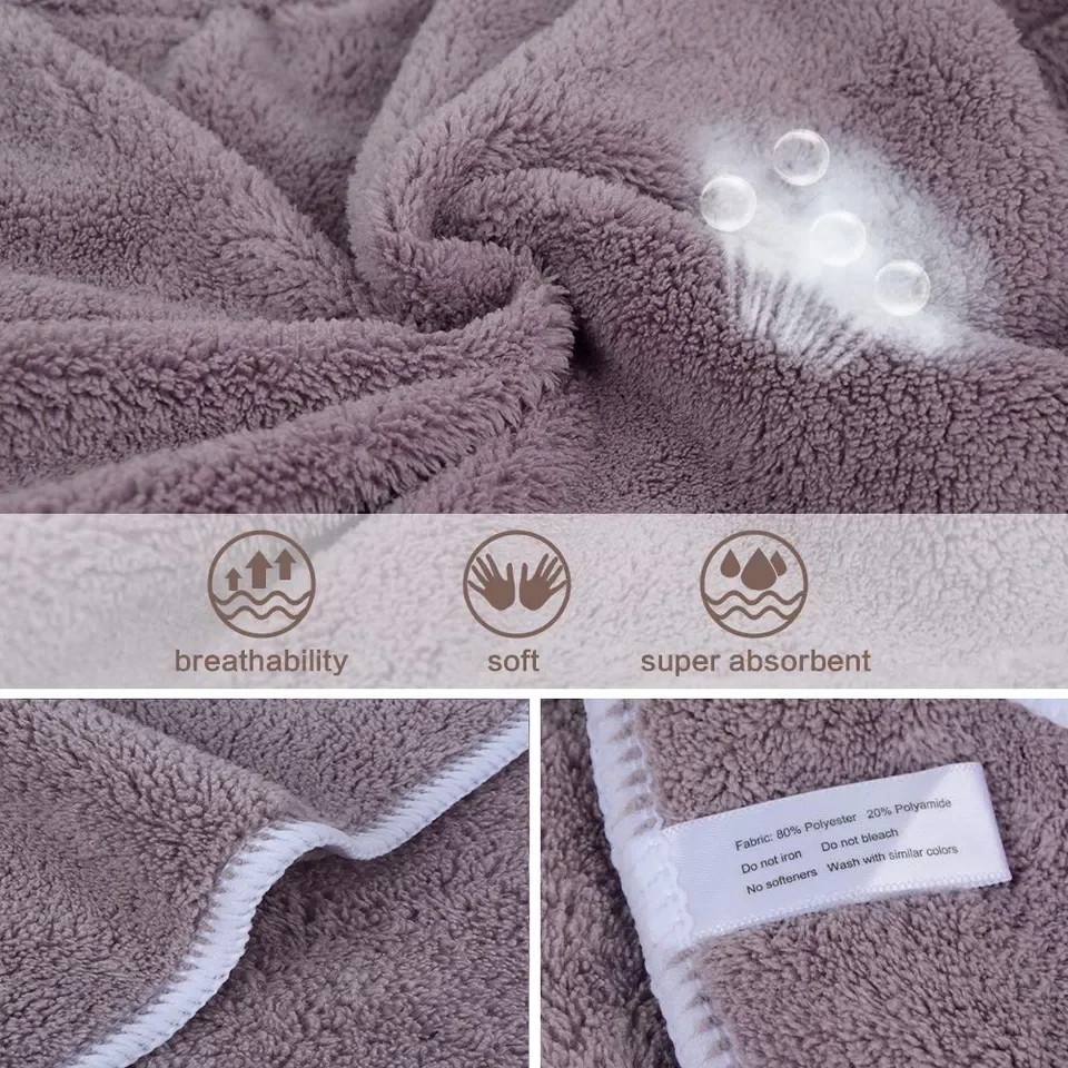 Wholesale Microfiber Facial Wrap Towel Soft Salon Beauty Spa Best