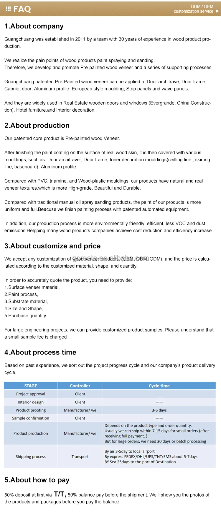 Hot Sale Mdf Baseboard / White Primed Baseboard Molding / Skirting