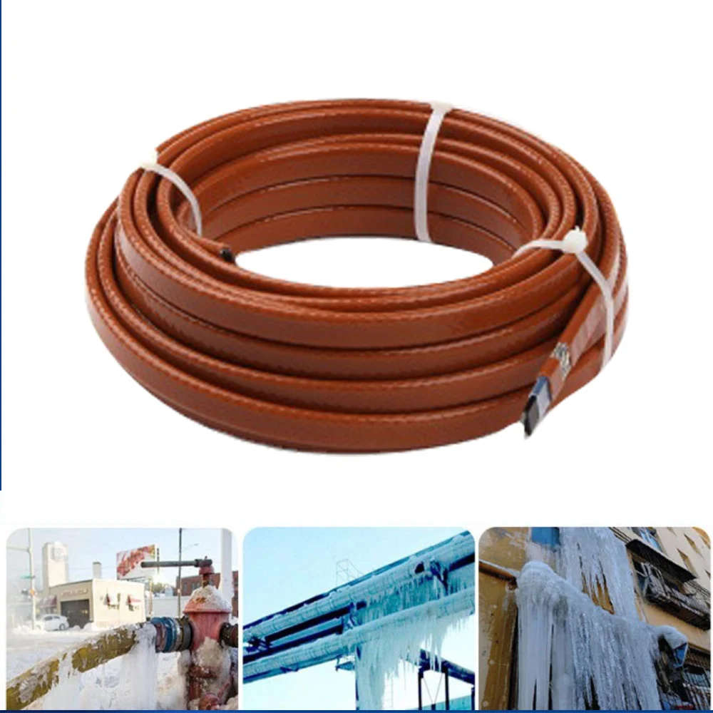 Moderate Temperature Pipeline Heat Tracing Cable Industrial Self Regulating Heating Cable
