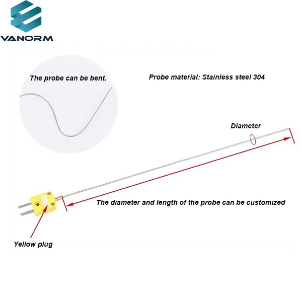 K-type Armored Thermocouple