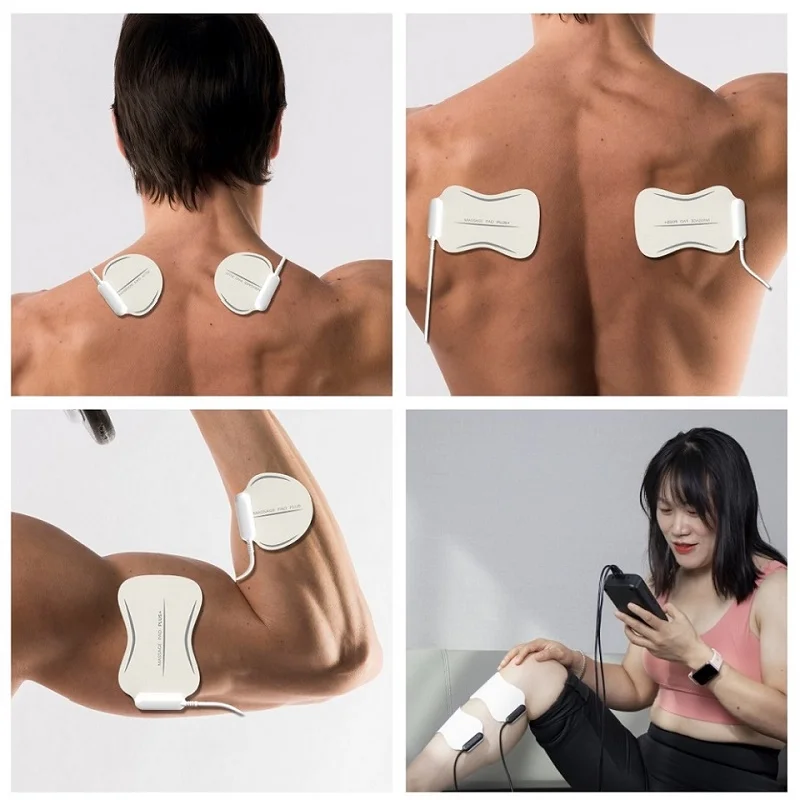 hot selling heated electric pulse massager ems muscle stimulator-67