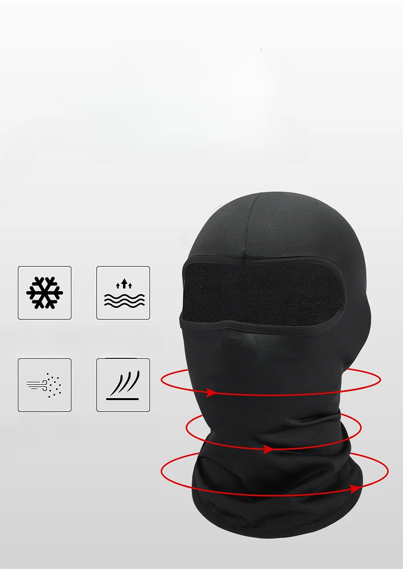 Custom Logo Fashion Design Thermal Fleece Printing Face Mask Ski Mask ...