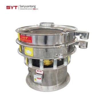 304 Stainless Food Vibrating Sieve Vibrating Sifter Machine Vibration Sieve Electric Sieve Powder