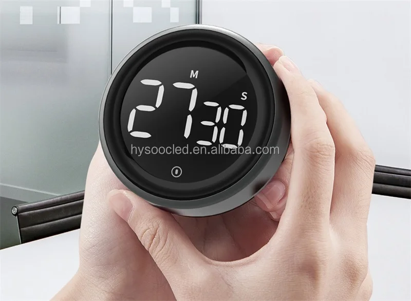 Magnetic Digital Timer for Kitchen Cooking Shower Study Stopwatch LED Counter Alarm Remind Manual Electronic Countdown Digital