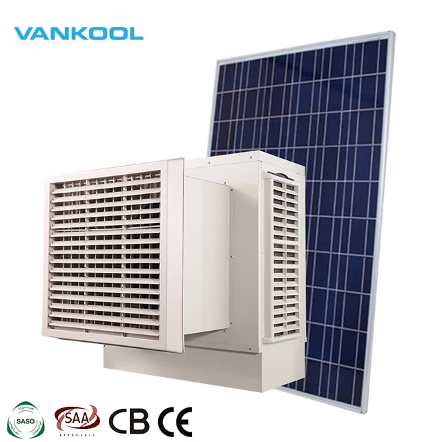 Commercial Evaporative Cooling Solar Powered Water Air Coolers Buy Solar Window Cooler Solar Fan Solar Window Air Conditioner Product On Alibaba Com