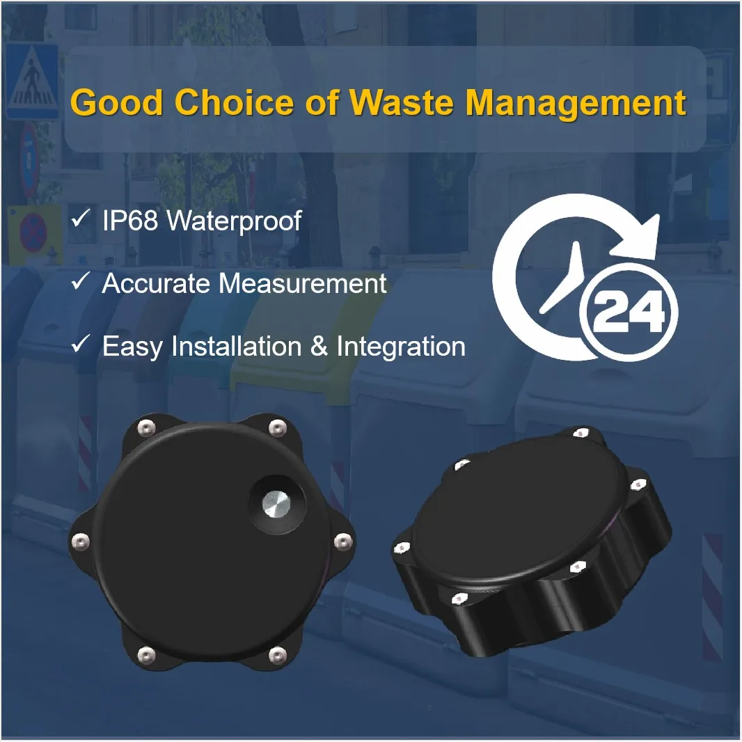 Smart Waste Bin Ultrasonic Distance Level Detector Trash Can Sensor ...