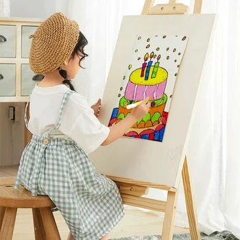 上高地　絵　三脚付き Amazon.co.jp: イーゼルスタンド ポータブルアートフロア三脚