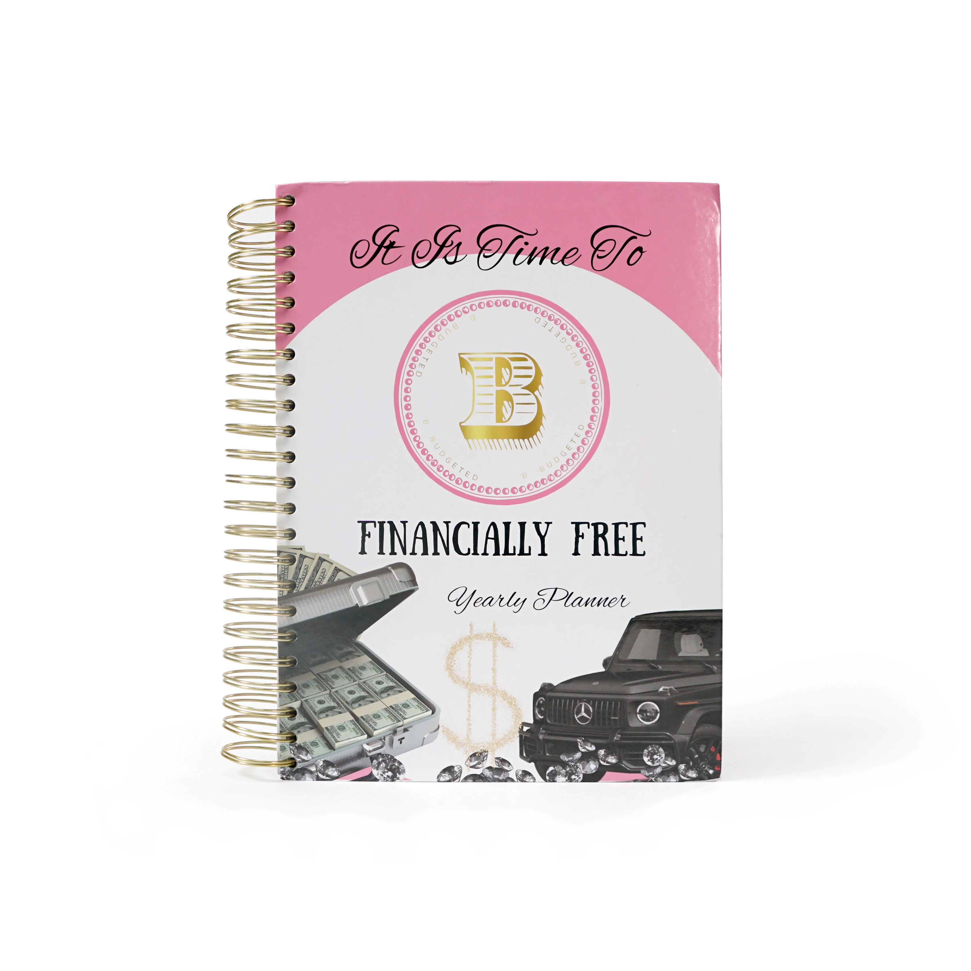 Custom Printing Budget Planner Book Daily Weekly Financial Expense Journals Diary Saving Challenge Budgeting Family Notebook