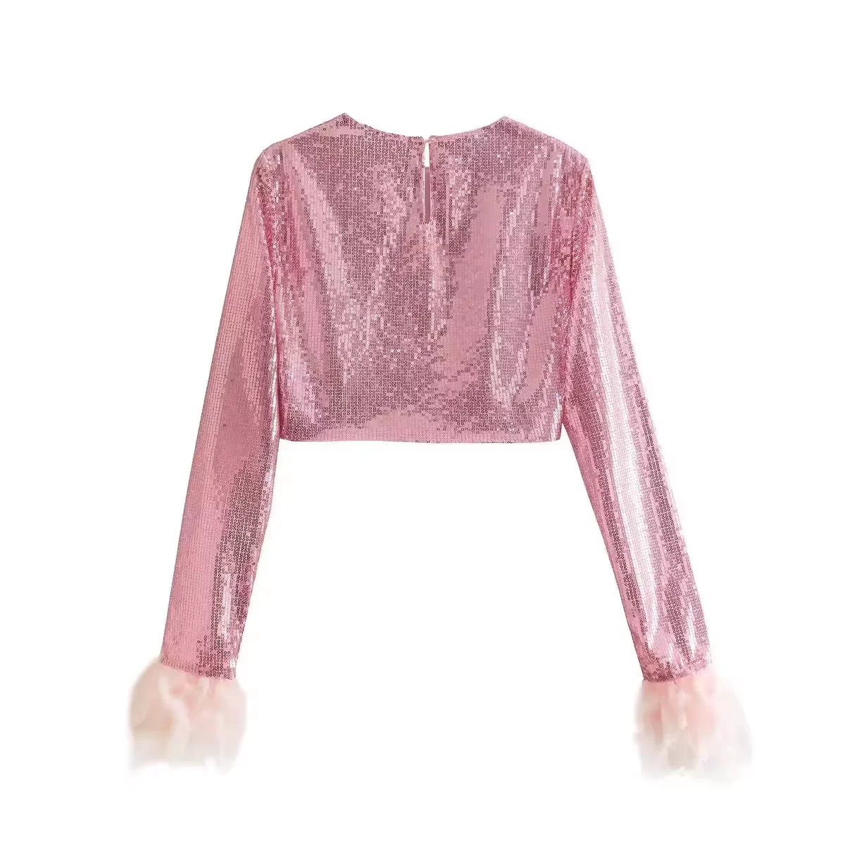 Custom Spring Top Shirt Sequin Printing Different Graphic Long Sleeves T Shirt for Kids