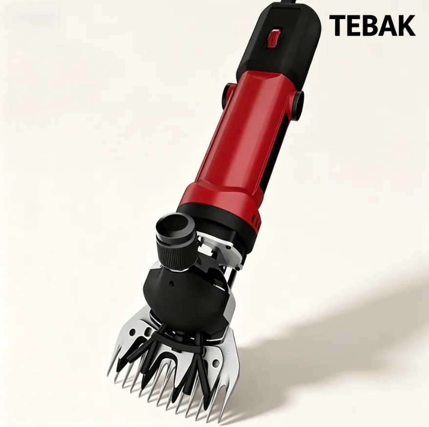 TEBAK Electric Wool Shears | High Power Factory Price Efficient Sheep Clippers Wool Pushers