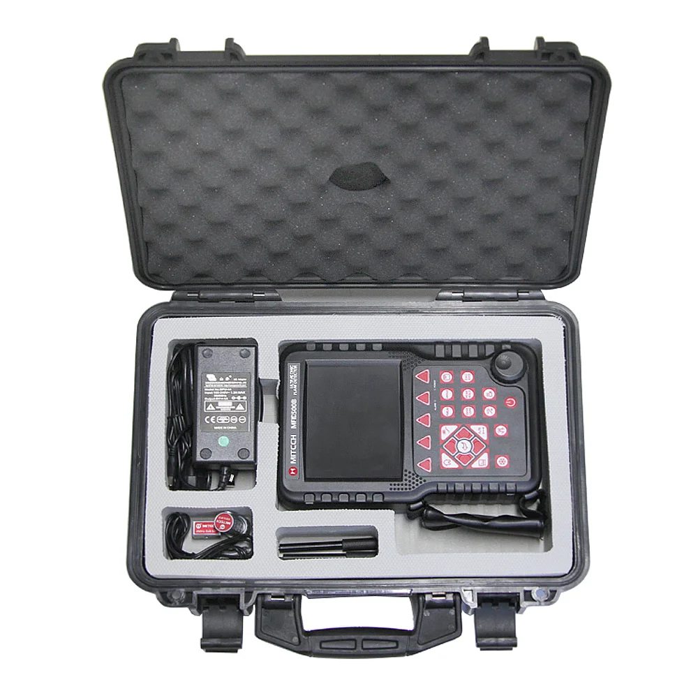 Mitech MFD500B Digital Ultrasonic Flaw Detector 0 ~9999mm Measuring Range with Steel Velocity Measurement