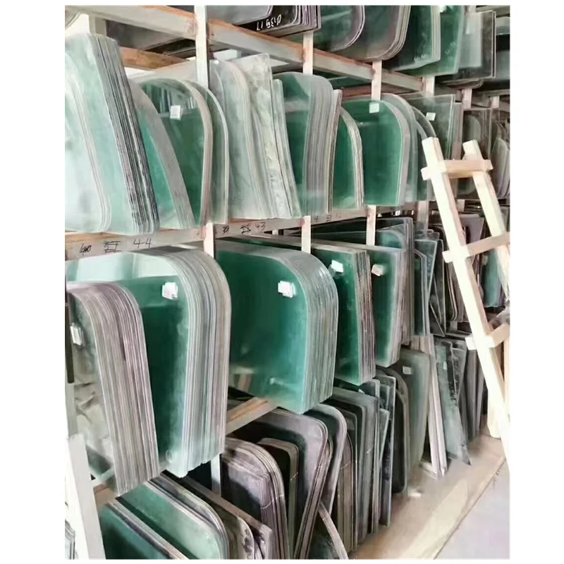 Construction Machinery Crawler Excavator Cabin Glass Drive Cab Door Spare Parts Yellow ISO9001 Certified High Quality