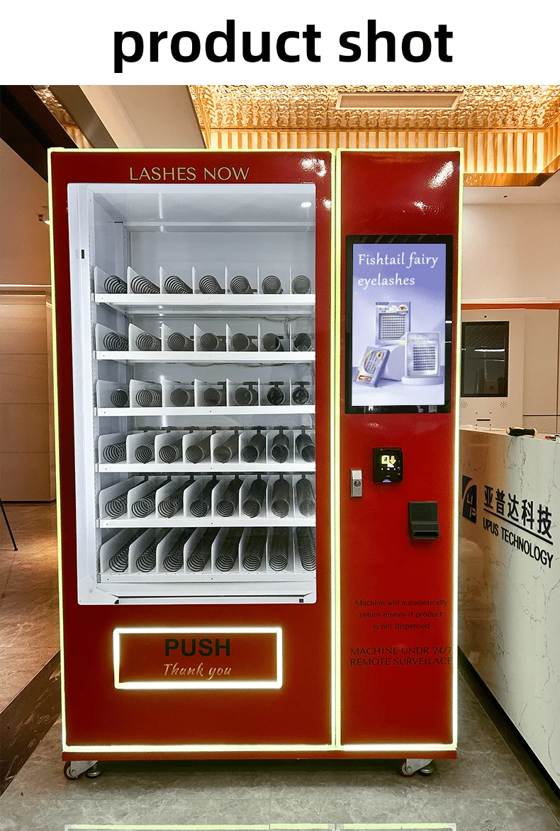Outdoor Use of Smart Vending Machines Beauty Vending Machine Combination Vending Machines for Shopping Malls supplier