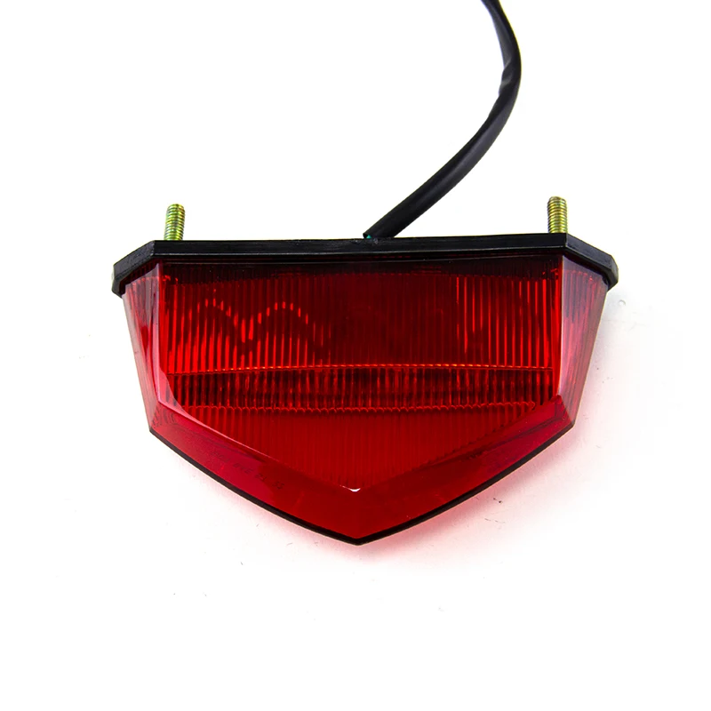 Luz Trasera LED Para Moto, ATV O Dirt Bike – Freno Y Posición, Fácil Montaje En Guardabarros