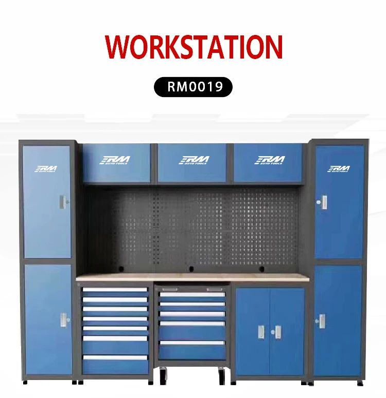 Rolling Stainless Steel Workbench With Drawers - Buy Workstation,Garage ...