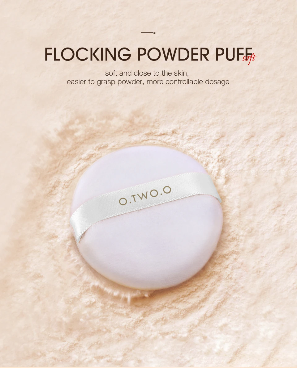 Free Sample O.two.o Air Setting Powder Oil Control Powder Waterproof