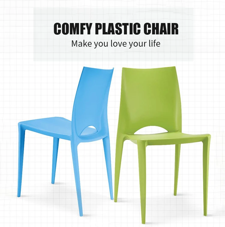Modern Design Stackable Plastic Chair Wholesale Outdoor Pp