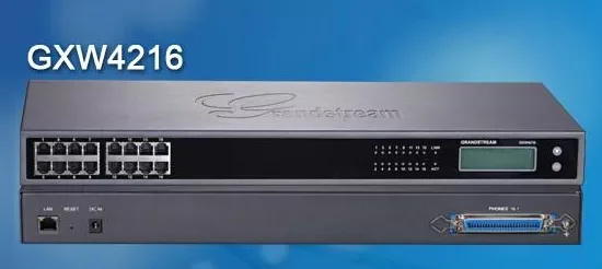 Grandstream Rj11 Grandstream's GXW4216 RJ11 viop gateway with 16 FXS High-Density ...