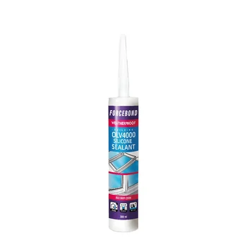 High grade weatherproof caulking roofing neutral silicone sealant sausage 600ml for big glass