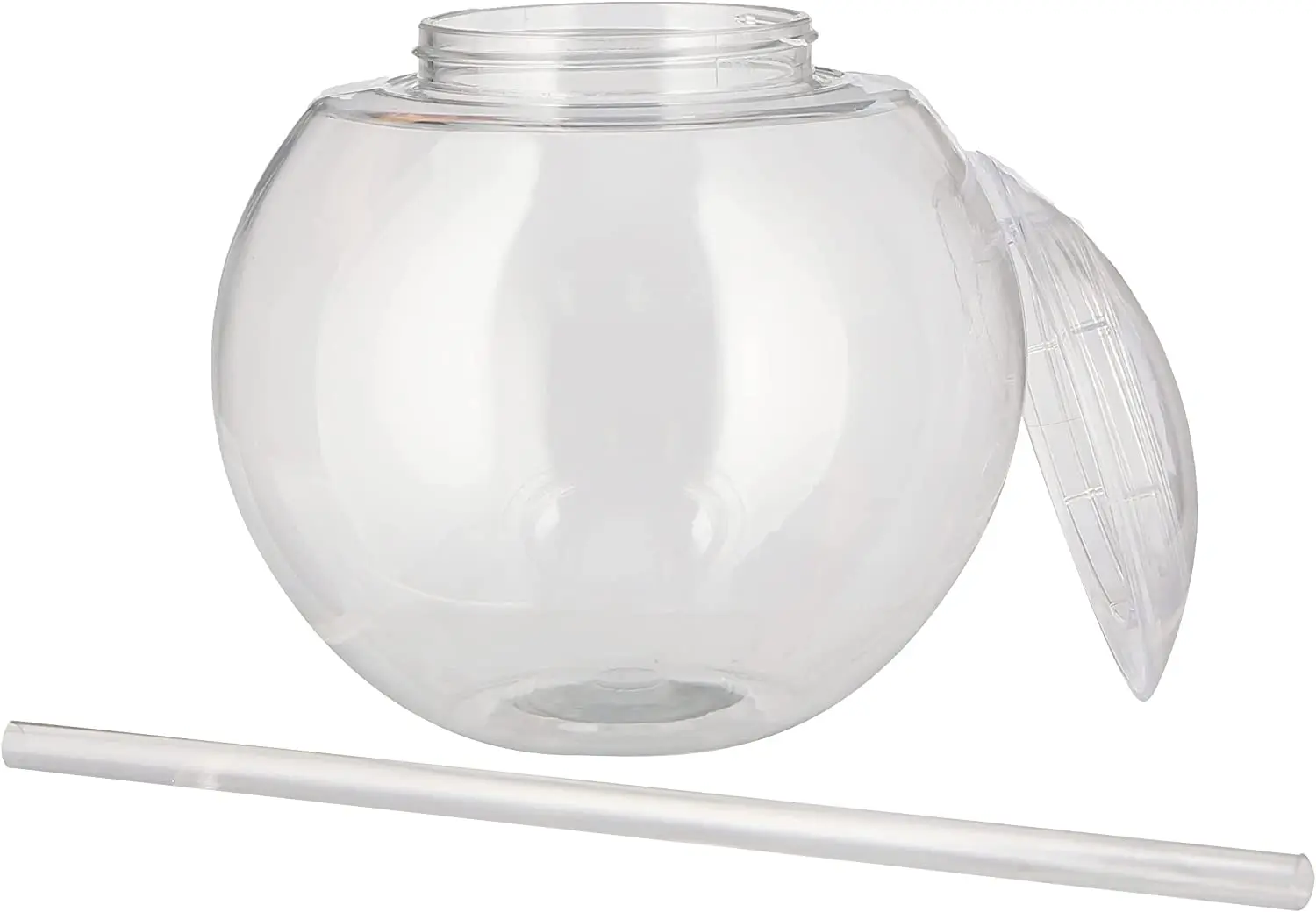 Koi 22 oz пластиковые шариковые чашки для напитков с крышками и соломинками