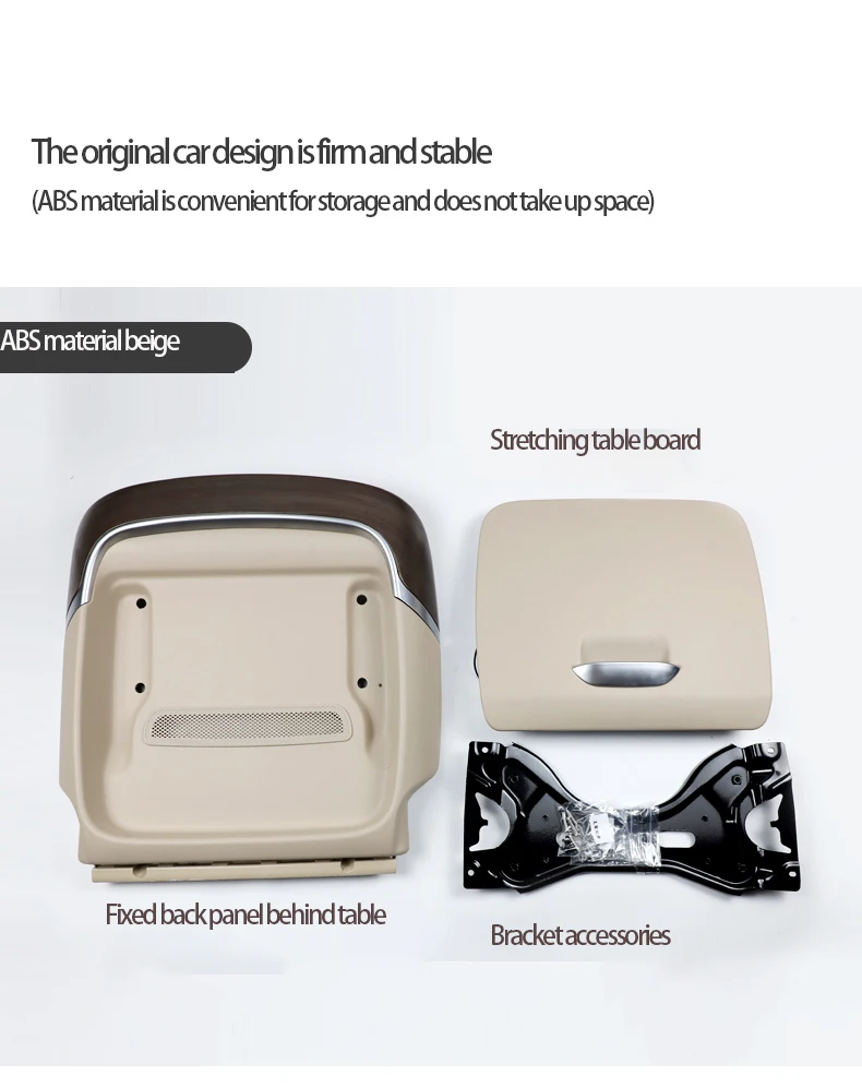 Car Luxury Seat Electric Back Panel Tray Table Folding Back Table With