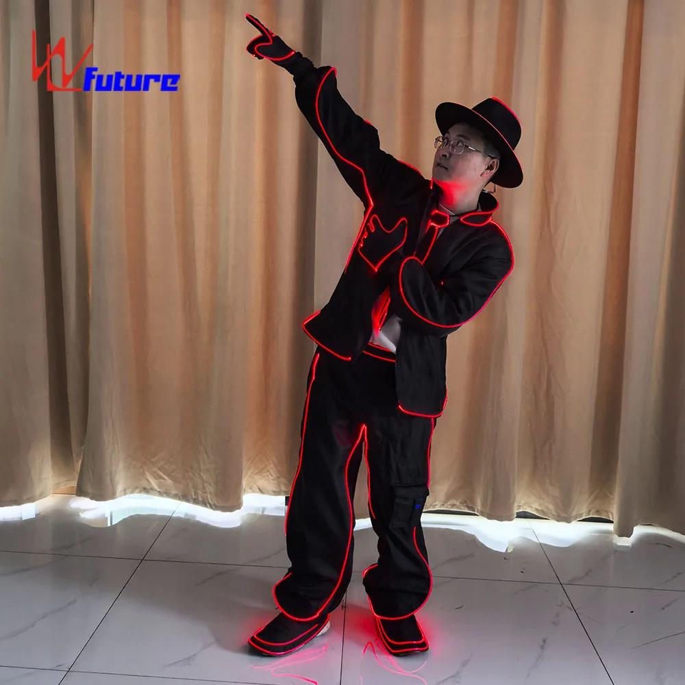Top - Rated Michael Jackson LED Light up Dance Costume for Dance Enthusiasts and Performers