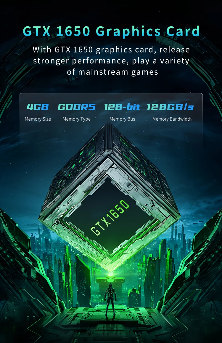 Mini Gaming Pc With Graphics Card Gtx1650 9th Corei79750h 32gb 1t Nvme